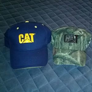 2 Caterpillar hats